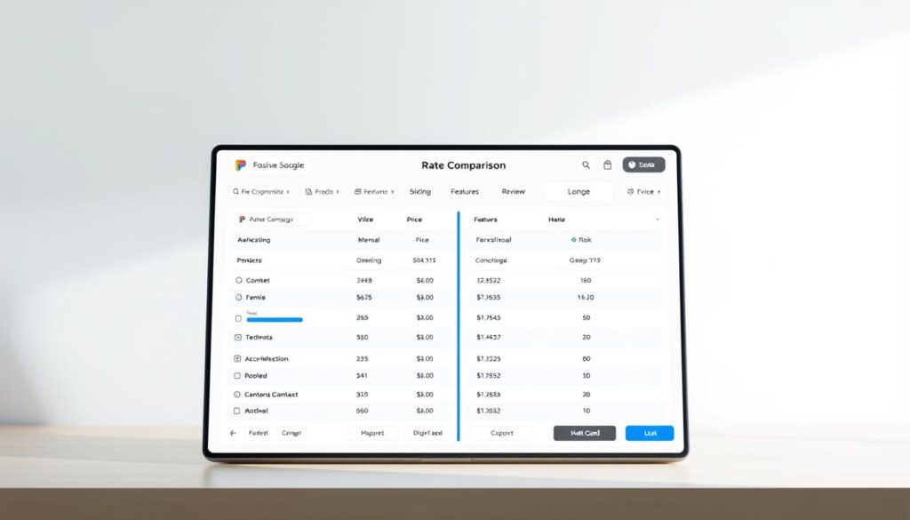 rate comparison tool rate comparison tool